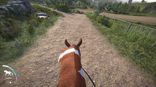 astride