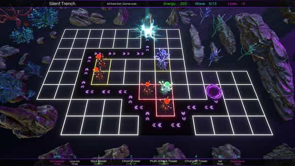 space-nature-attack-tower-defense