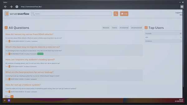web-host-simulator